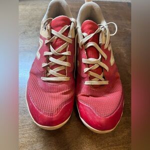 New Balance Red and white Women's Shoes